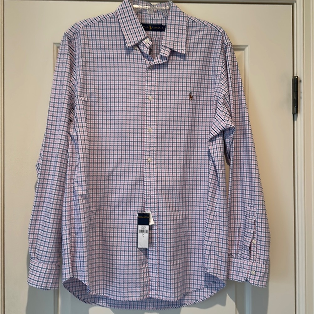 NWT Ralph Lauren Button Down Collar Shirt